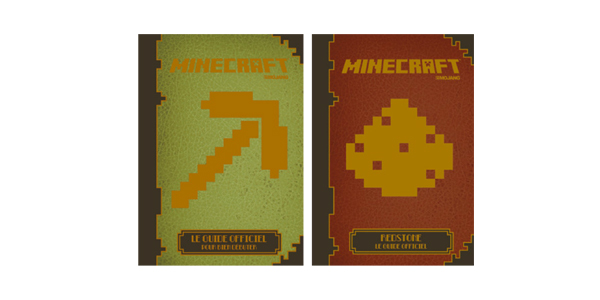 Minecraft – Les guides officiels sont en librairie !