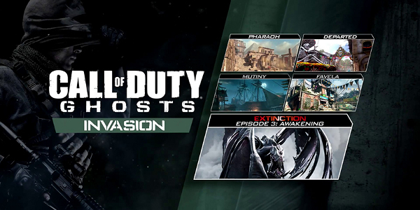 Le DLC Call of Duty : Ghosts Invasion arrive sur le PSN et PC