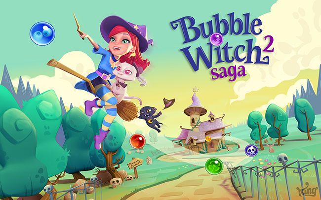 Bubble Witch Saga 2 débarque sur vos mobiles