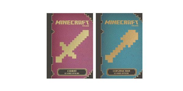 Minecraft – Deux nouveaux guides en librairie