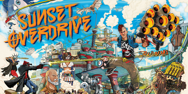 Découverte : Sunset Overdrive – Dawn of the Rise of the Fallen Machines (XBOX One)