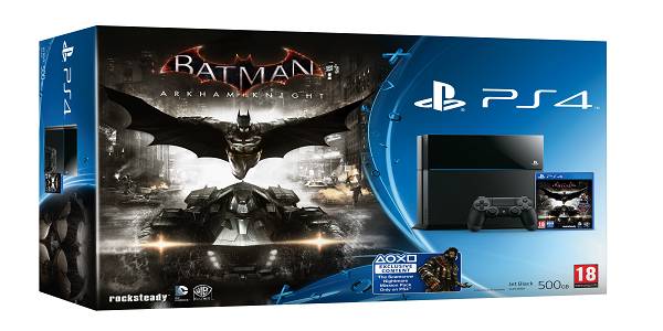 La PlayStation 4 – Batman : Arkham Knight en édition limitée, avec bundles et contenu exclusifs !