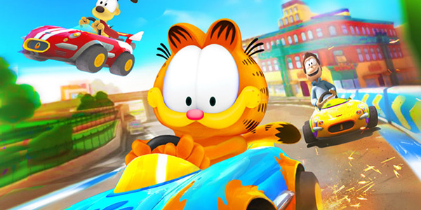 Garfield Kart sera disponible le 19 juin sur Nintendo 3DS !