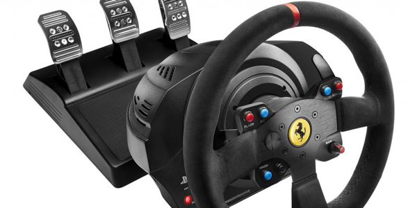 Thrustmaster annonce le T300 Ferrari Integral Racing Wheel Alcantara Edition !