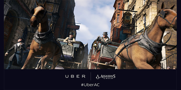 Uber et Ubisoft annoncent un partenariat pour le lancement d’Assassin’s Creed : Syndicate !