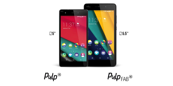 Les smartphones Wiko Pulp 4G et Pulp Fab 4G arrivent bientôt !