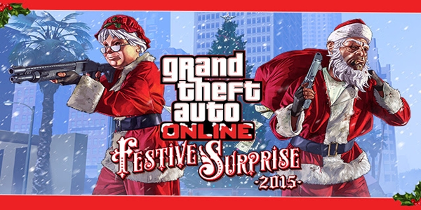 GTA Online : La Surprise Festive de 2015 !