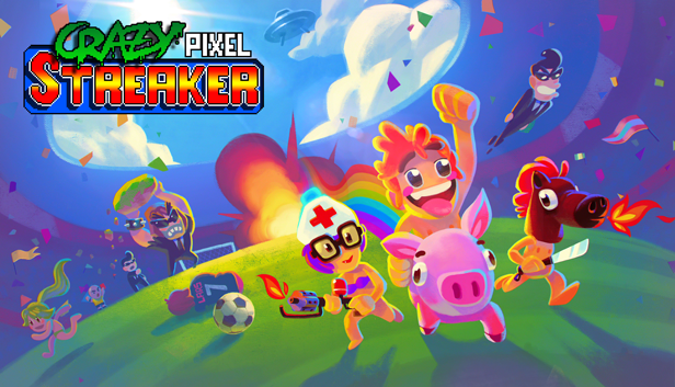 Crazy Pixel Streaker disponible en accès anticipé sur Steam dès le 2 Mars !