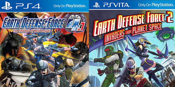 Date de sortie annoncée pour Earth Defense Force 4.1 & Earth Defense Force 2 !