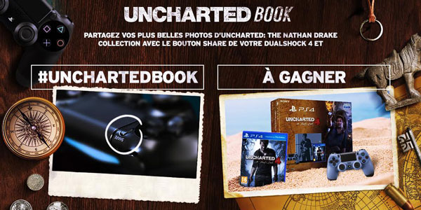 Lancement du concours #UnchartedBook !