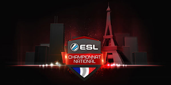 Championnat de France de l’esports – ESL félicite les champions 2016 !