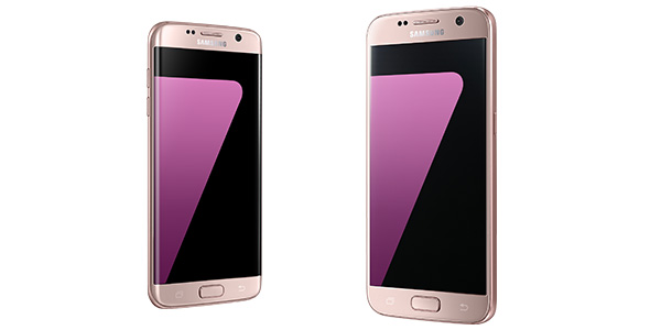 Samsung – Les Galaxy S7 / S7 Edge disponibles en rose !
