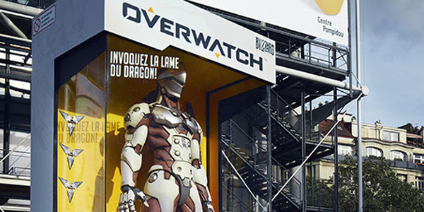 Overwatch : Un Genji titanesque envahit Paris !
