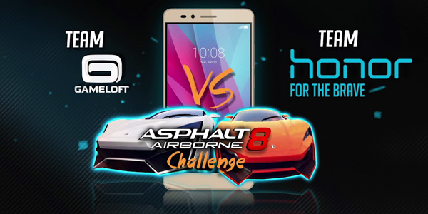 Honor annonce le succès de l’ « Asphalt 8 Honor Cup » !