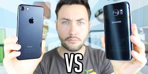 Comparatif / iPhone 7 VS Samsung Galaxy S7 !