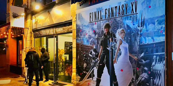 Le Final Fantasy XV Center ouvre ses portes à Paris !