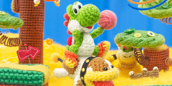 Poochy and Yoshi’s Woolly World sera disponible le 3 février sur Nintendo 3DS !