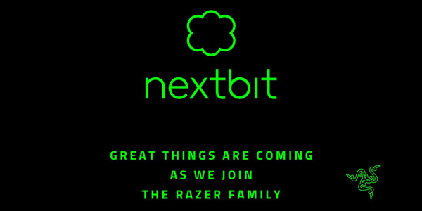 Nextbit devient membre de la famille Razer !