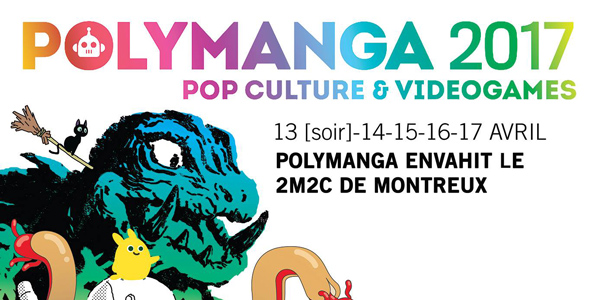 Polymanga – Le festival suisse revient à Montreux du 13 au 17 Avril !
