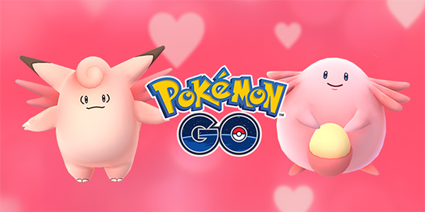 Pokémon Go célèbre la Saint-Valentin avec de nombreux bonus !