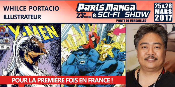 L’illustrateur Whilce Portacio sera présent au Paris Manga !