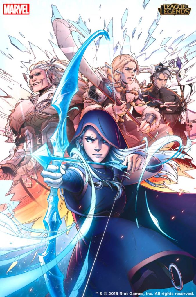 League of Legends Ashe : chef de guerre Riot Games x Marvel