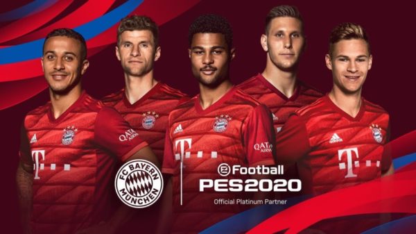 eFootball 2020 – Konami annonce un partenariat avec le FC Bayern