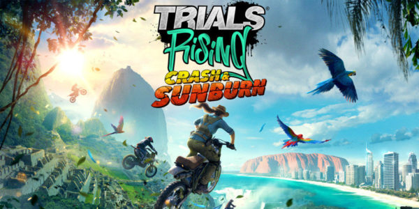 Trials Rising Crash & Sunburn