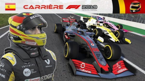 F1 2019 – Carrière S2 #27 : Gros déficit de V-Max ...
