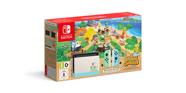 Nintendo Switch ÉDITION ANIMAL CROSSING NEW HORIZONS