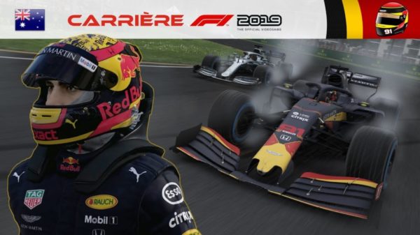 F1 2019 - Carrière S3 #44 : DOUCHE FROIDE pour Red Bull à Melbourne !