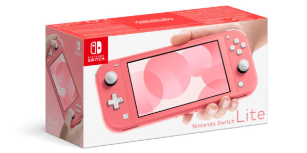 Nintendo Switch Lite coloris corail