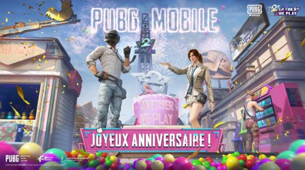 PUBG Mobile deuxième anniversaire