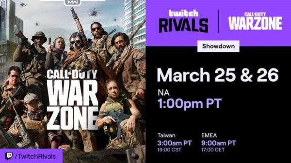 Call of Duty: Warzone – Suivez le Twitch Rivals Showdown en direct