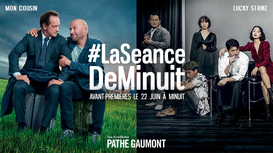 Les Cinémas Pathé Gaumont lancent #LaSeanceDeMinuit