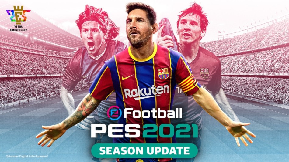 eFootball PES 2021 Season Update sera disponible le 15 septembre