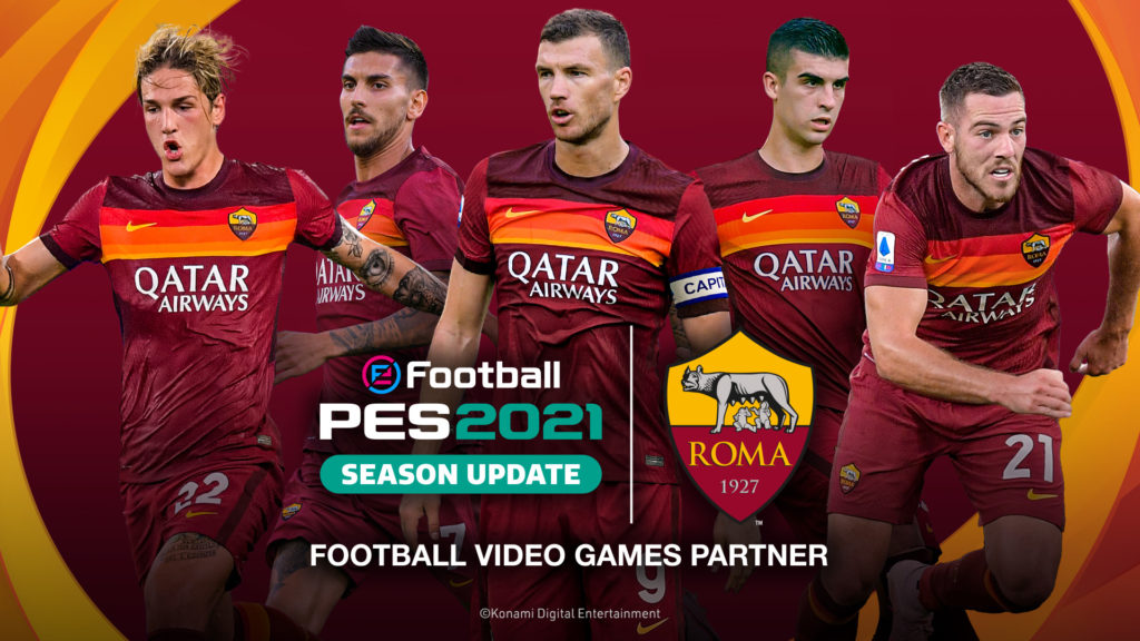eFootball PES 2021 SEASON UPDATE AS ROMA