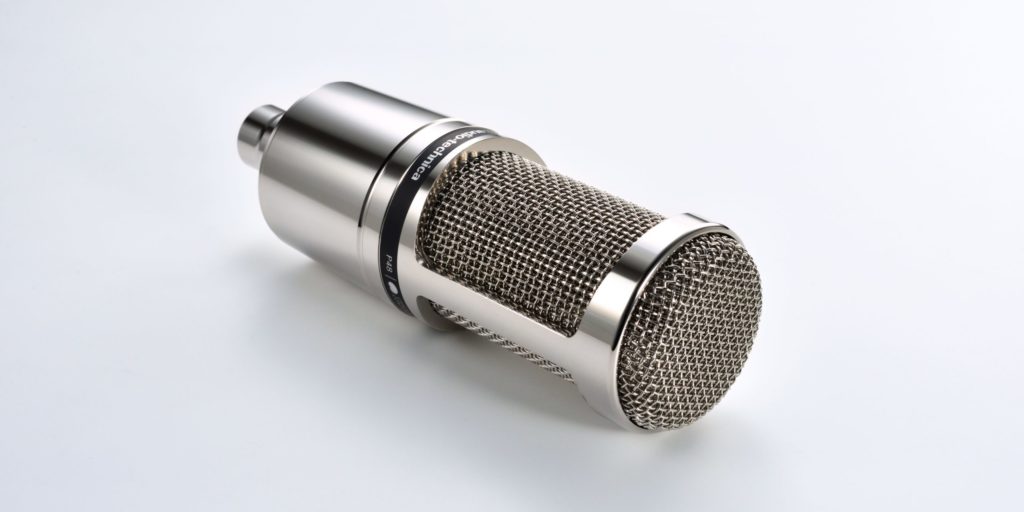Audio-Technica microphones AT2020