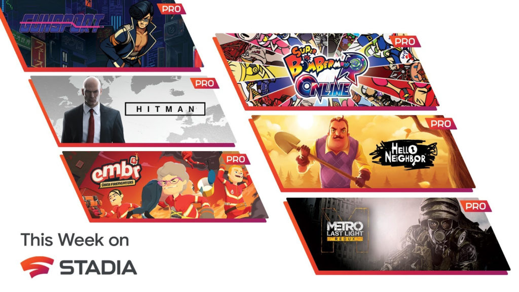 Stadia Pro Septembre 2020