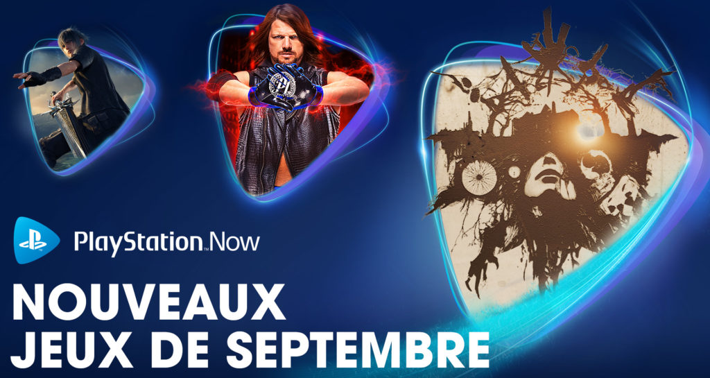 PS Now Playstation Now - Septembre 2020