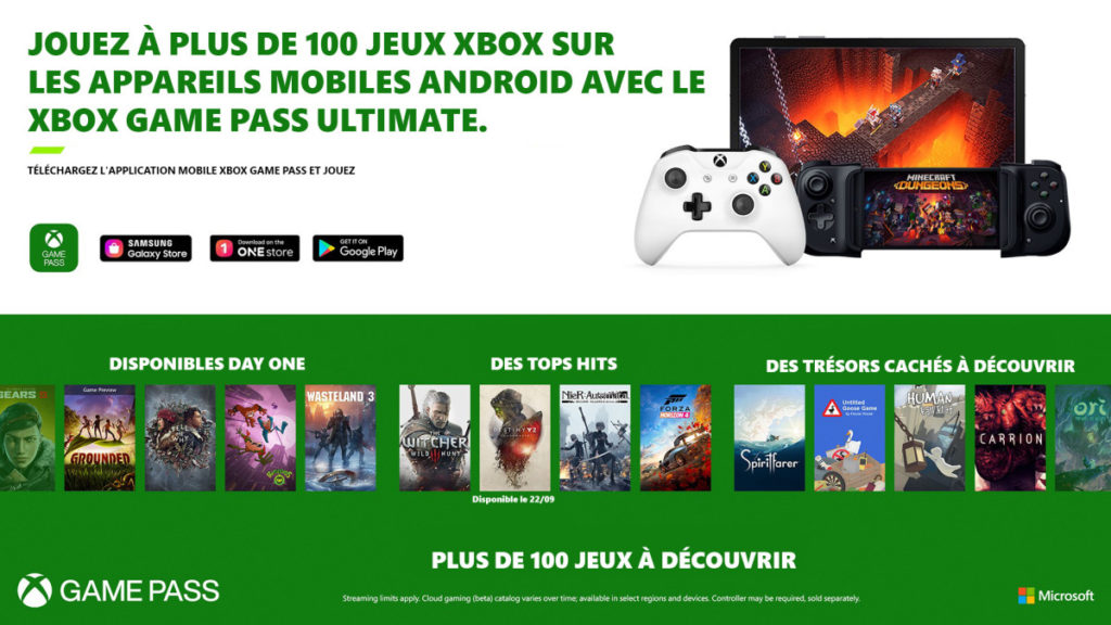 xCloud Cloud Gaming Xbox Game Pass Ultimate