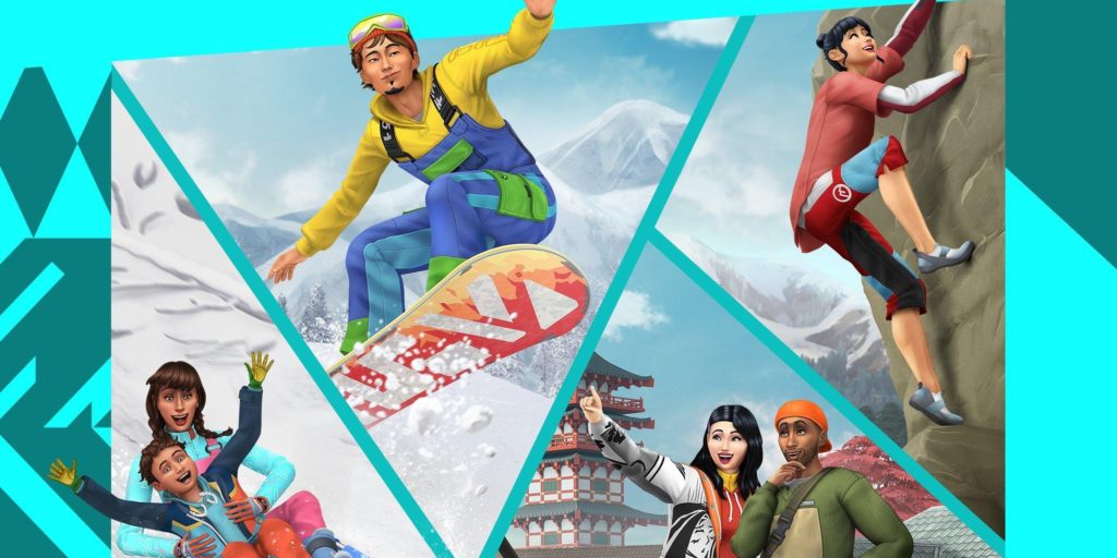 Les Sims 4 Escapade enneigée