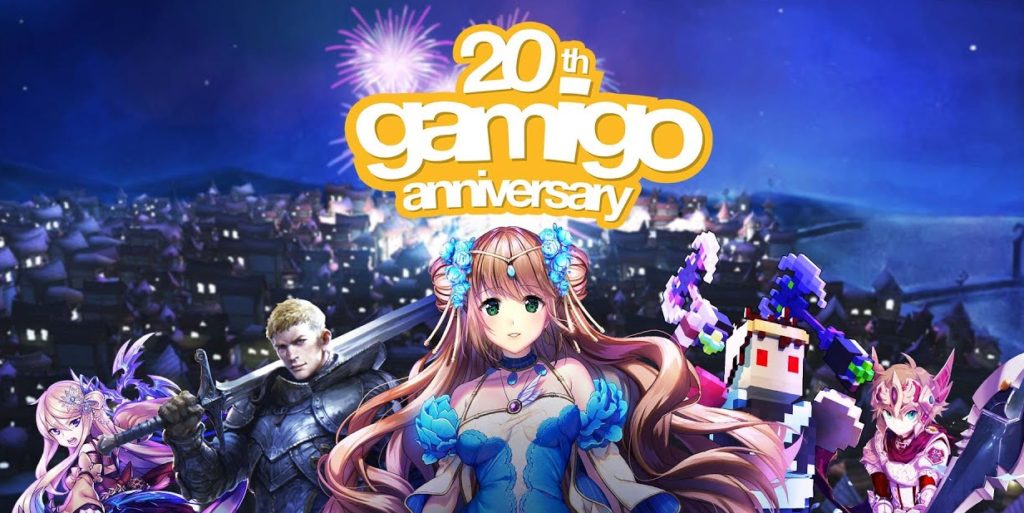 gamigo 20 ans anniversaire