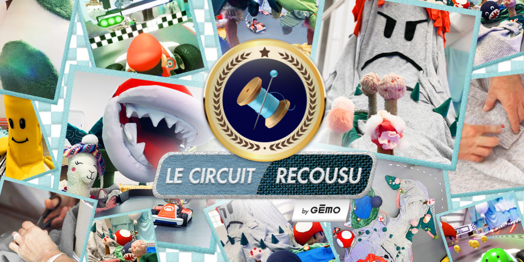 Le Circuit Recousu - GEMO x Rosbeef! - Mario Kart Live