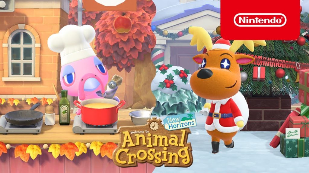 Animal Crossing: New Horizons Hiver Noël 2020