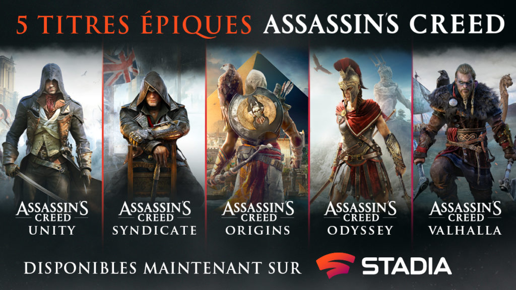 Assassin’s Creed x Google Stadia
