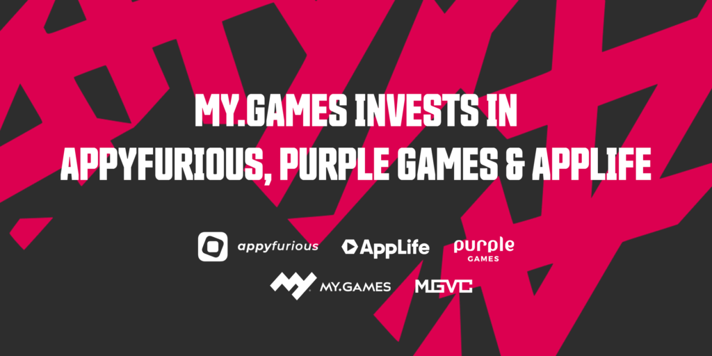 MY.GAMES x Appyfurious, Purple Games, AppLife