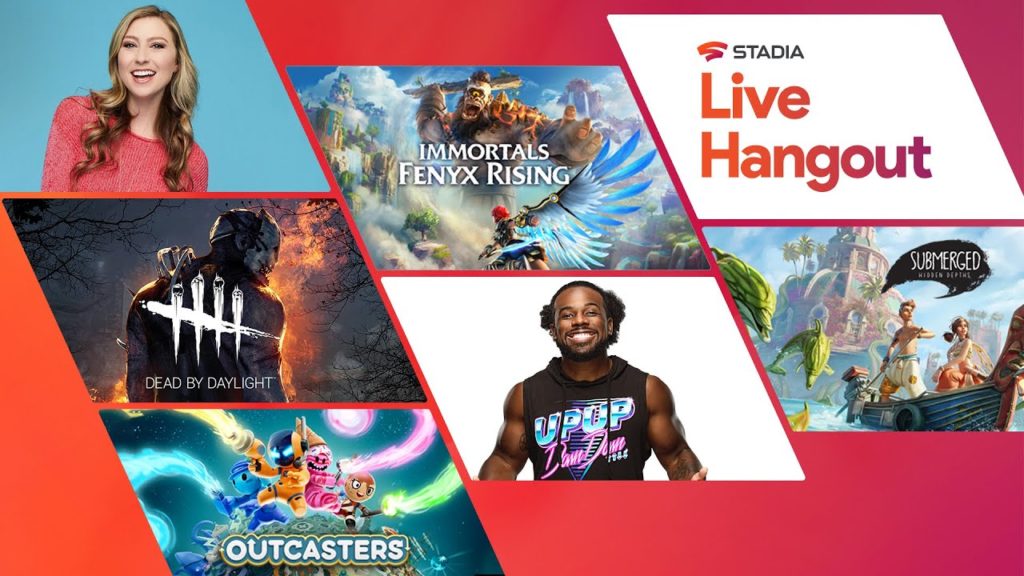 Holiday Live Hangout Google Stadia