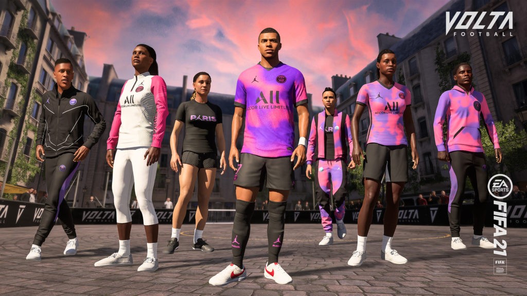 EA SPORTS x Paris Saint-Germain - 4e maillot PSG x Jordan - FIFA 21
