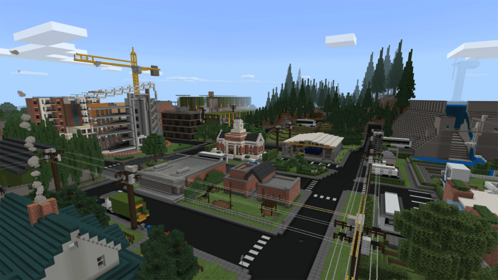 Minecraft Sustainability City